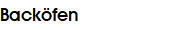 Backfen